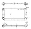 NRF 56005 Radiator, engine cooling